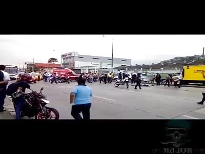 bad day for two cell phone tief in colombia