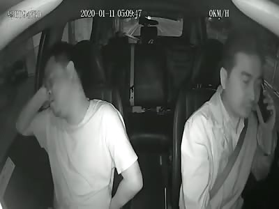 taxi driver brutally beaten inside car