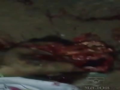 BRUTAL , Head Destroyed From Shotgun.