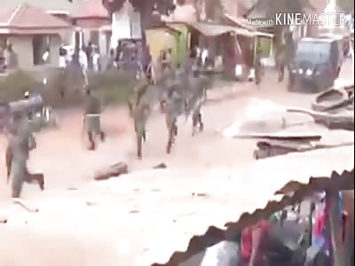Police brutality in UGANDA....