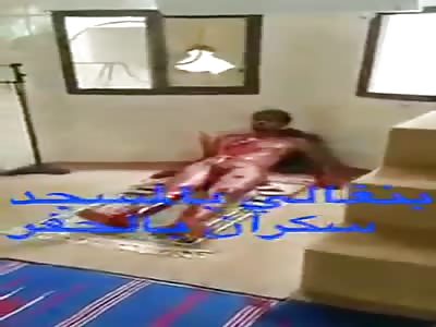 Crazy man in the hospital 