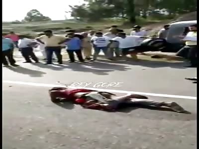 victim of terrible accident 