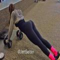 My Girl Jen Setlers Workout Video and Ass WIll Make Your Dick Hard.... And Prob Make you Feel Lazy too