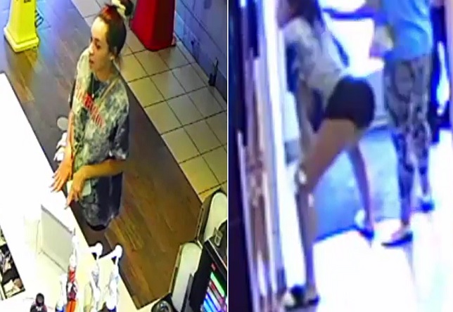 Pregnant Chick Destroys McDonalds then Twerks