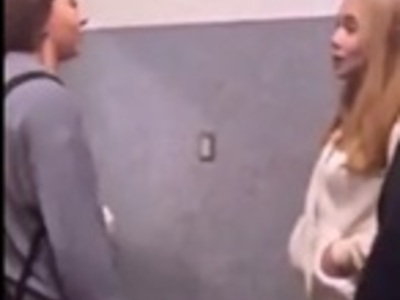 DAMN: Chick Gets One Punch KO'd by Rival in Bathroom.