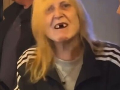 Lady Transforms into Demon