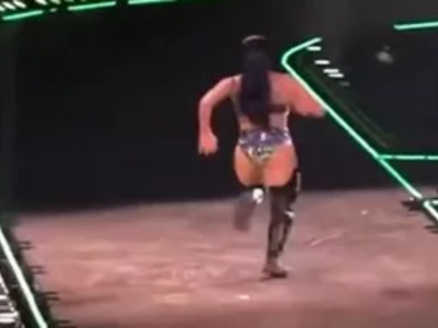 Katy Perry Doing Weird Crap... Bra Comes Undone!