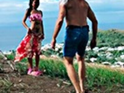 Girl finds an ancient primitive with an extreme cock