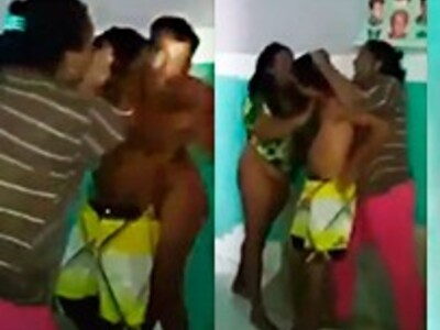 Hitting, biting, and hair pulling, everything gets out of control