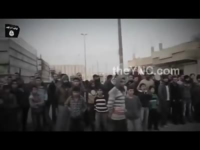 Men Lined up on the Street and Executed Via Handgun