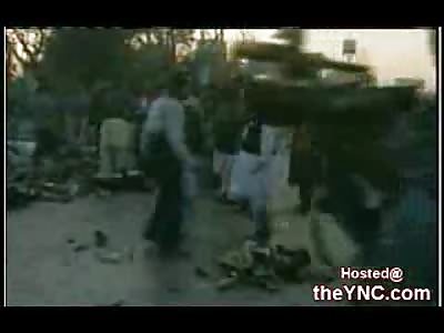 Aftermath of Bhutto Killing