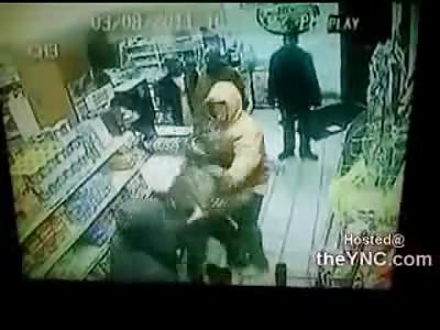 Man in a Convenience Store Messes with the WRONG Motherfu*ker