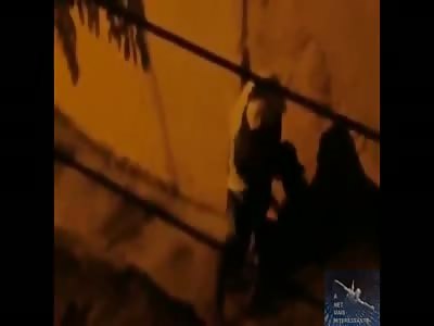 Getting it in with a Hooker on the Sidewalk