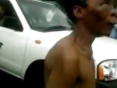 Not the Type of Naked Streaker we all Want to See 