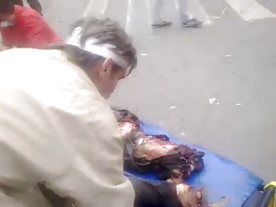 Lugansk Airstrike aftermath 5-6