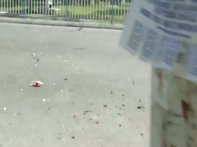 Aftermath of Shelling in Lugansk