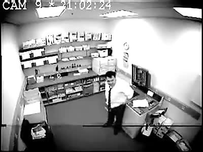 Idiot and a photocopy machine.