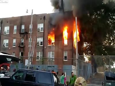 BREAKING NEWS - Fire Truck Crashes Into Cement Barrier 