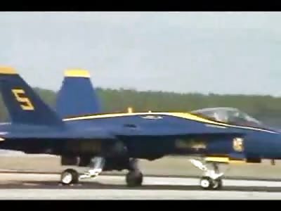 F18 Handbrake turn!