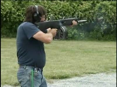 AA-12 Shotgun in action