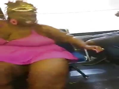 I CALL THIS RACHETT ON THE BUS