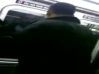 Guy High on Aids Shares His Retarded Brain with Everyone on the Subway