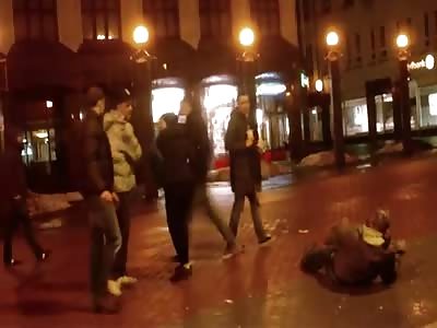 That Wasn't Even Hard - This Guy Has a Glass Jaw