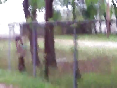 White Cop Shoots Unarmed Vet In The Back- Raw Footage