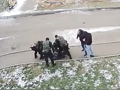 Brutal Arrest of Muslim