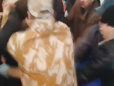 Ukrainians throws politicians in rubbish bin again