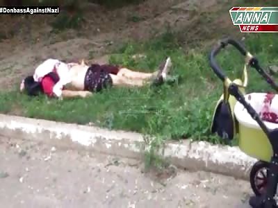 Ukrainian Shelling Aftermath