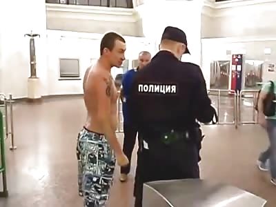  attacks cop in metro