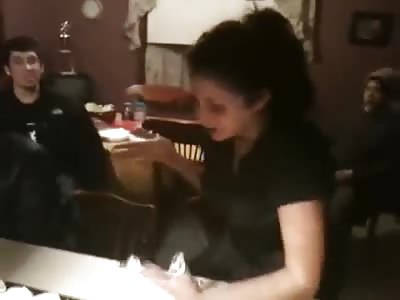 Strangled by the cupcake