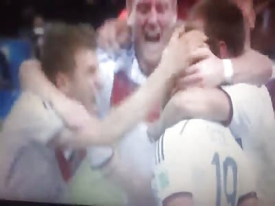 GERMANY WINS THE WORLDCUP