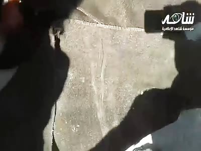 MUTILATED BODIES AFTER BOMBING 