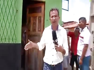 THE REPORTER IS THE NEWS