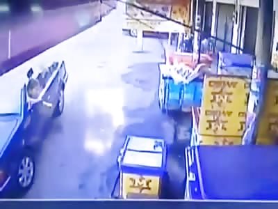 CAUTION WITH THE TIRE!