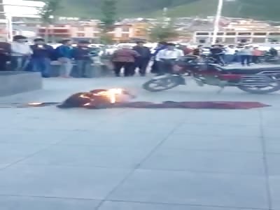 MONK YUSHU AUTO IMMOLATION 