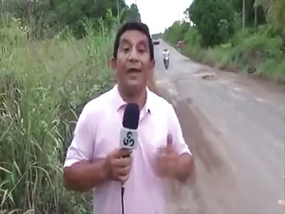 ALMOST AN EX REPORTER