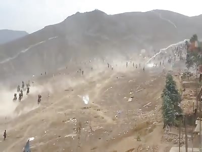 RCMP invading mob attacks