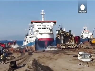 Turkish way to sail a ship.