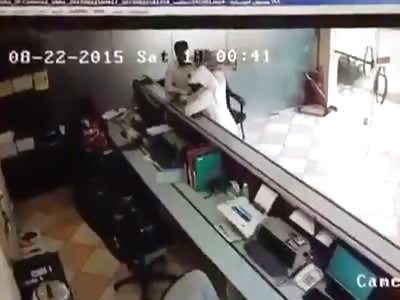 Man shots receptionist in Company