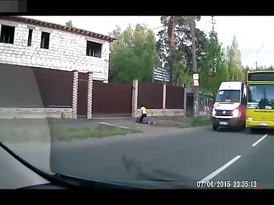  Fight Do Not Park in Front of This Road Raging Bus Driver's Bus Stop 