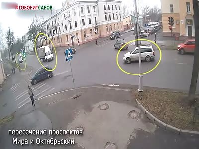 Pedestrian needs a change of underwear....