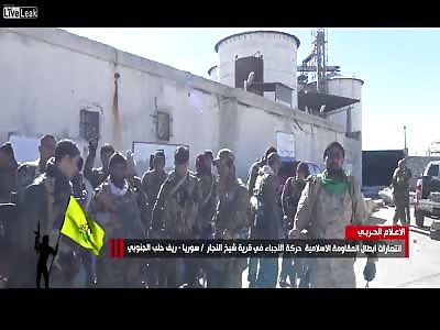 Iraqi shia fighters joined to Syrian army in Aleppo