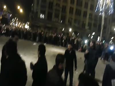 Man Blows his Hand up with Fireworks New Years Eve Amsterdam