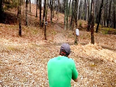 Tree Falls Right Onto Marksman