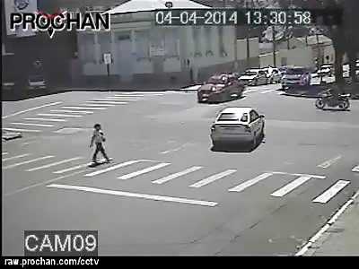 Biker Decides To Walk